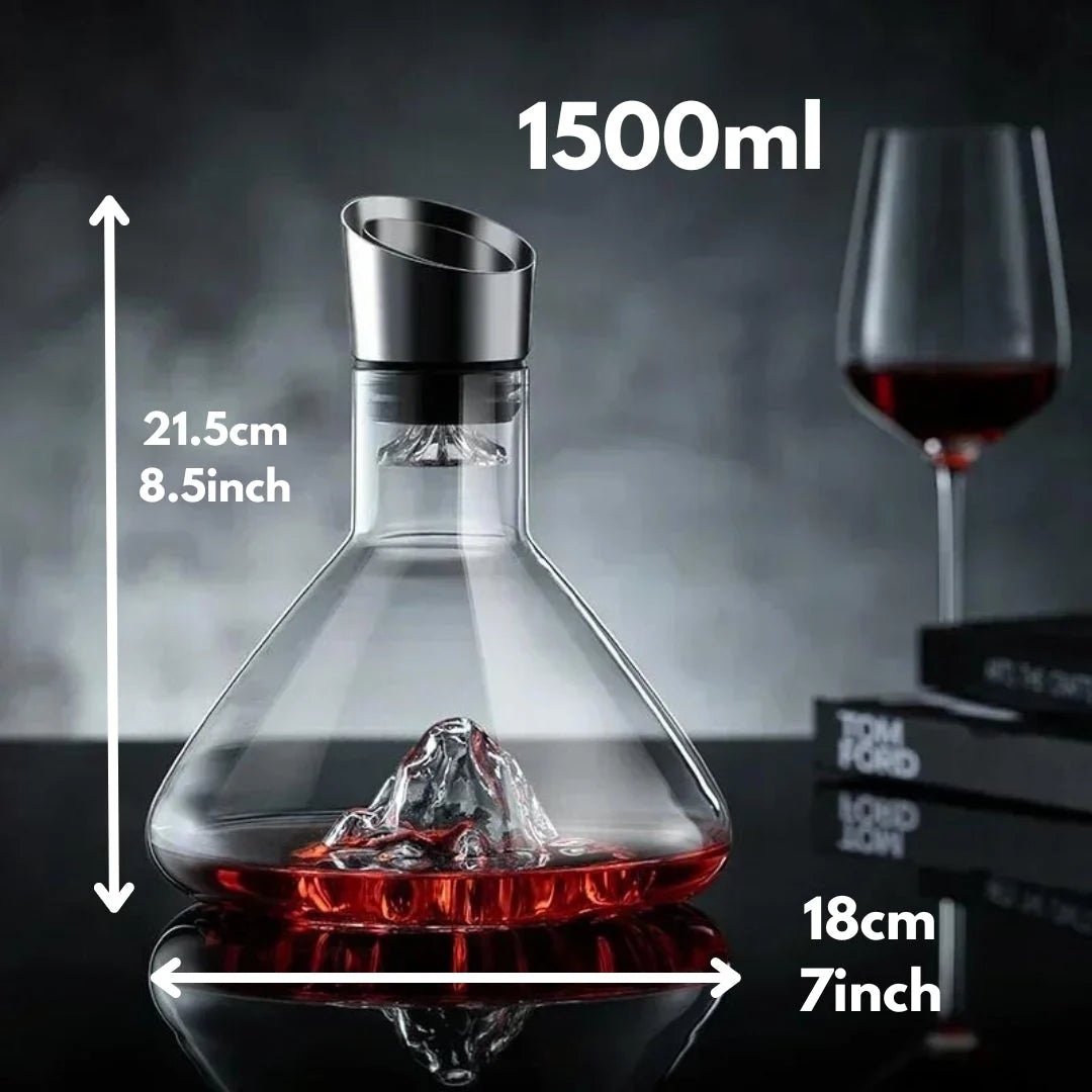 Wine Decanter 12-Channel Aeration & Sediment Filter