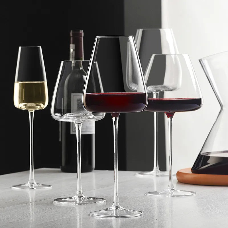 Wine Glass Set Handmade Lead-Free Crystal