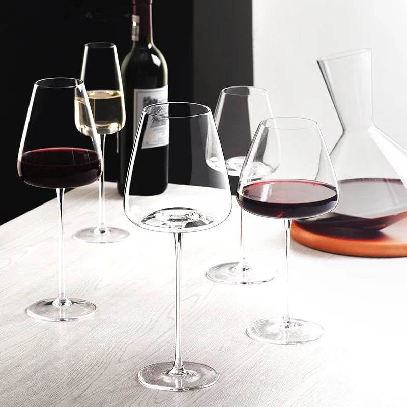 Wine Glass Set Handmade Lead-Free Crystal