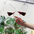 Wine Glass Set Handmade Lead-Free Crystal
