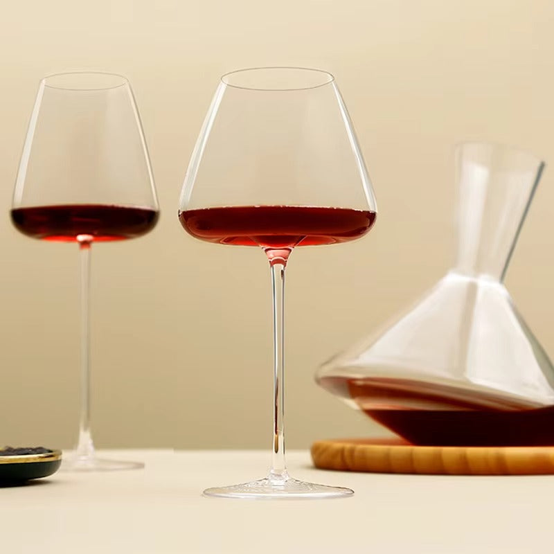 Wine Glass Set Handmade Lead-Free Crystal