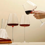 Wine Glass Set Handmade Lead-Free Crystal