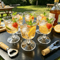 Wine Glasses Set Foldable Stemmed Shatterproof
