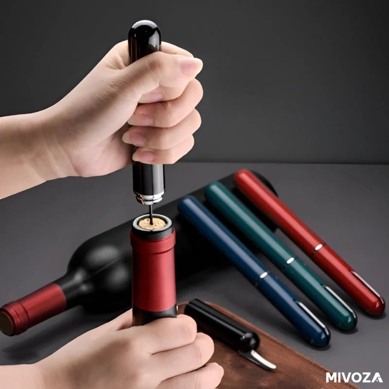 Wine Opener Air Pressure Stainless Steel & Acrylic