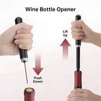 Wine Opener Air Pressure Stainless Steel & Acrylic