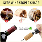 Wine Opener Air Pressure Stainless Steel & Acrylic