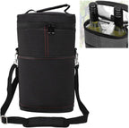Wine Tote Bag Canvas Insulated Leakproof Padded Divider