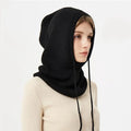 Winter Beanie Soft Knit Full Ear Coverage Adjustable Drawstring
