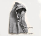 Winter Beanie Soft Knit Full Ear Coverage Adjustable Drawstring