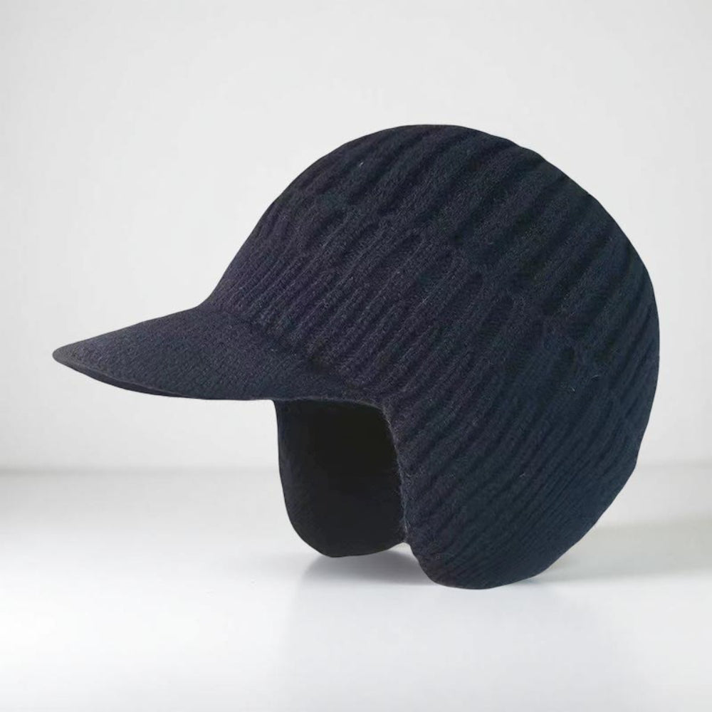 Winter Beanie Visor & Ear Flaps Cold Weather Protection