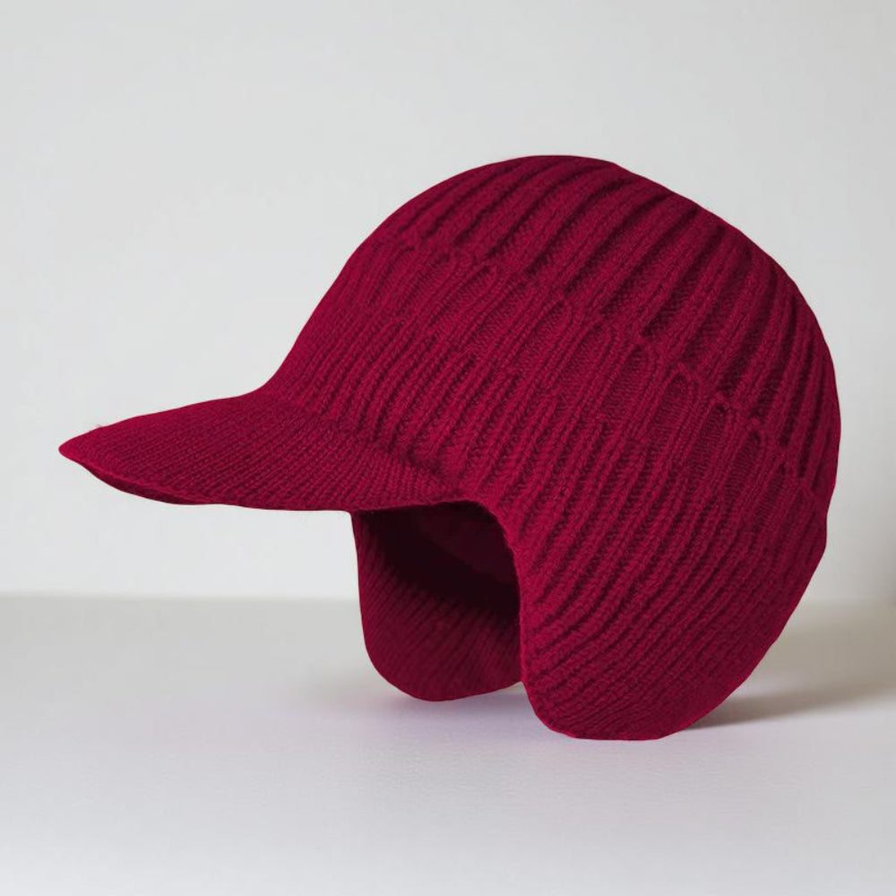 Winter Beanie Visor & Ear Flaps Cold Weather Protection