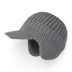Winter Beanie Visor & Ear Flaps Cold Weather Protection