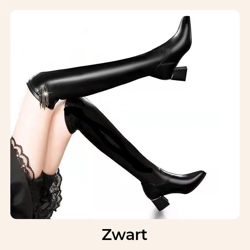 Winter Boots Stretch Upper Fleece Lined Anti-Slip Sole