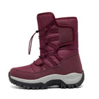 Winter Boots Water-Repellent Plush Lining Non-Slip Rubber Sole