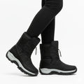 Winter Boots Water-Repellent Plush Lining Non-Slip Rubber Sole