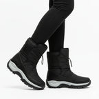 Winter Boots Water-Repellent Plush Lining Non-Slip Rubber Sole