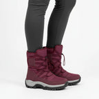 Winter Boots Water-Repellent Plush Lining Non-Slip Rubber Sole