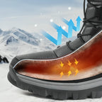 Winter Boots Water-Repellent Plush Lining Non-Slip Rubber Sole