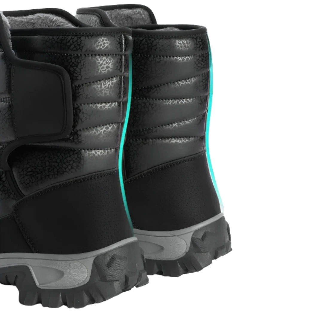 Winter Boots Water-Repellent Plush Lining Non-Slip Rubber Sole