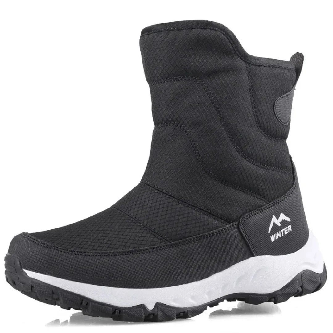 Winter Boots Waterproof Plush Lined Non-Slip Sole