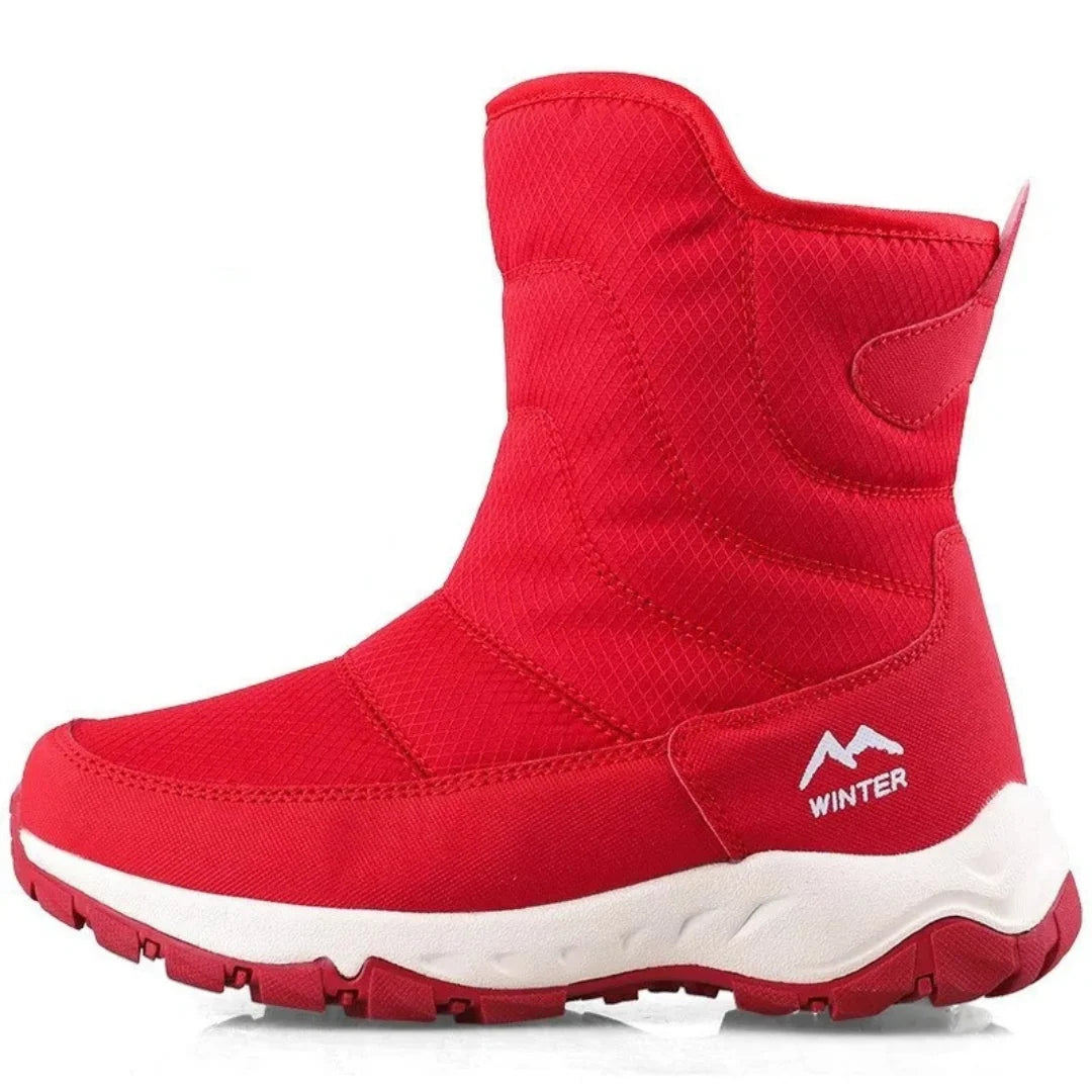 Winter Boots Waterproof Plush Lined Non-Slip Sole