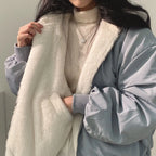 Winter Coat Reversible Hooded Lightweight & Warm