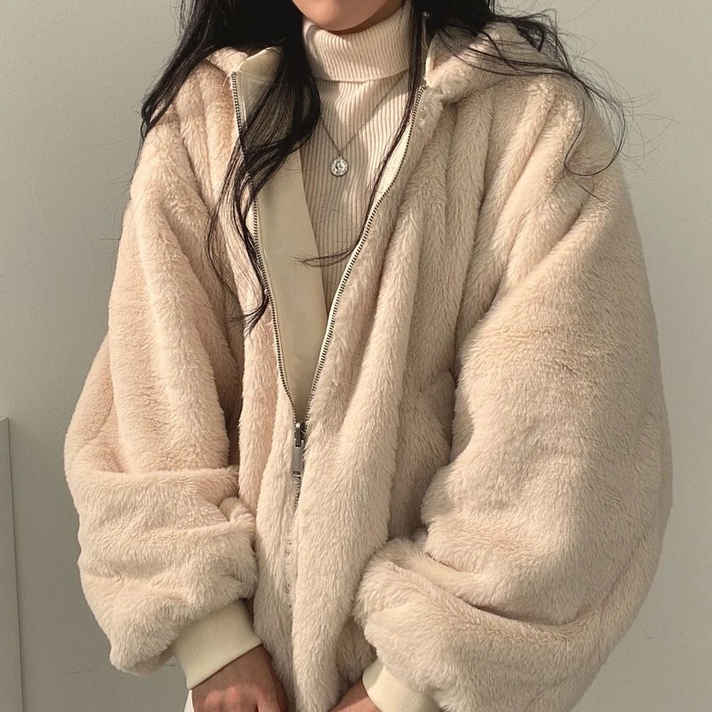 Winter Coat Reversible Hooded Lightweight & Warm
