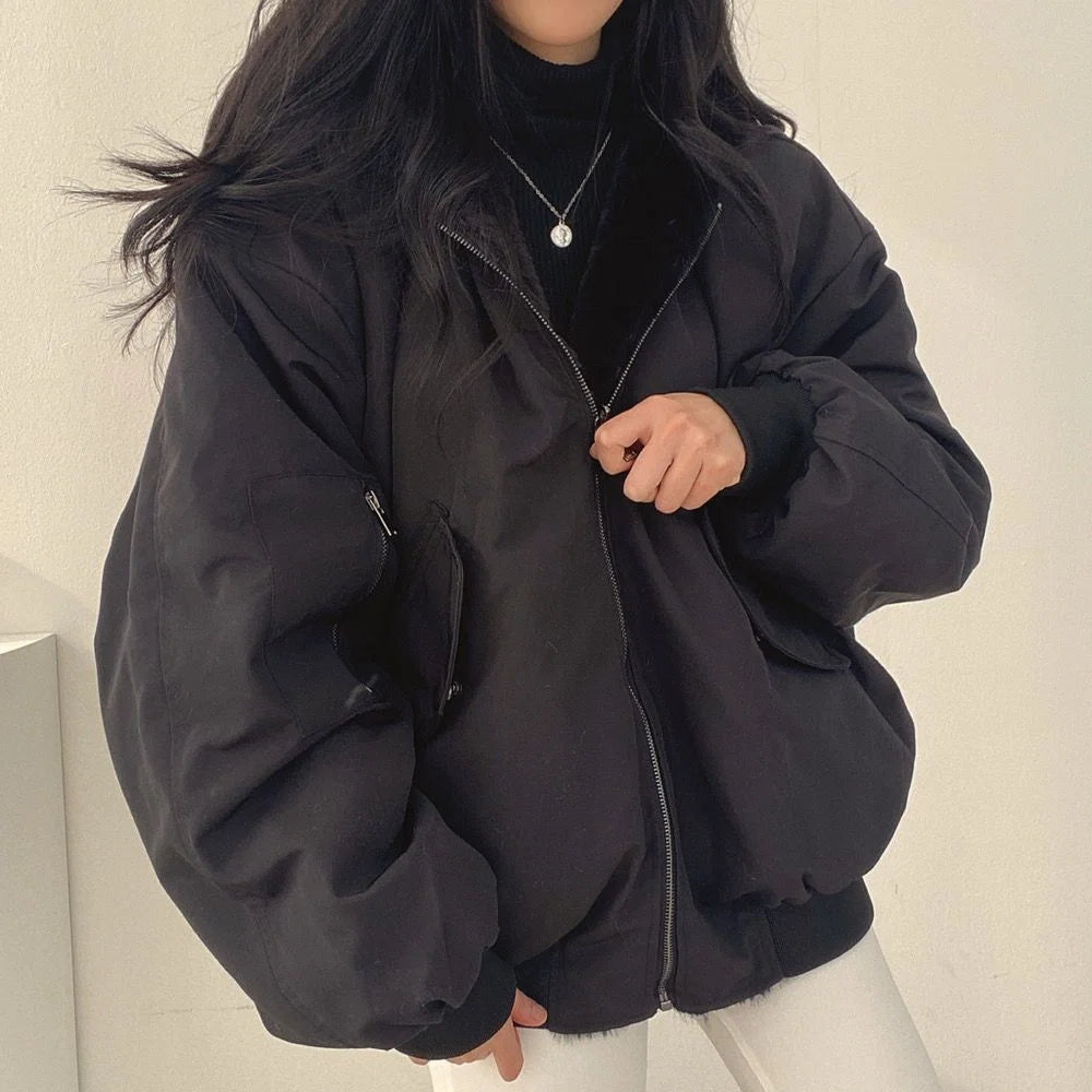 Winter Coat Reversible Hooded Lightweight & Warm