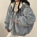 Winter Coat Reversible Hooded Lightweight & Warm