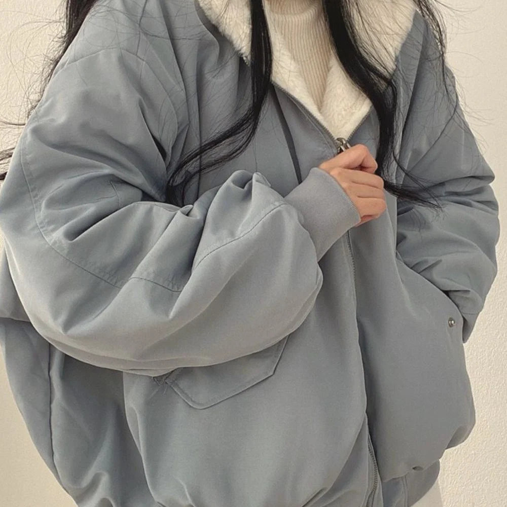 Winter Coat Reversible Hooded Lightweight & Warm