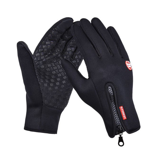 Winter Gloves Insulated Fleece-Lined Touchscreen