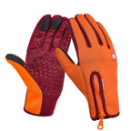 Winter Gloves Insulated Fleece-Lined Touchscreen