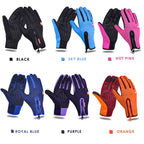 Winter Gloves Insulated Fleece-Lined Touchscreen