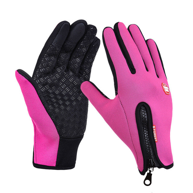Winter Gloves Insulated Fleece-Lined Touchscreen