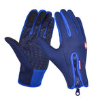 Winter Gloves Insulated Fleece-Lined Touchscreen