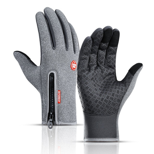 Winter Gloves Insulated Fleece-Lined Touchscreen