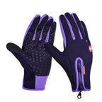 Winter Gloves Insulated Fleece-Lined Touchscreen