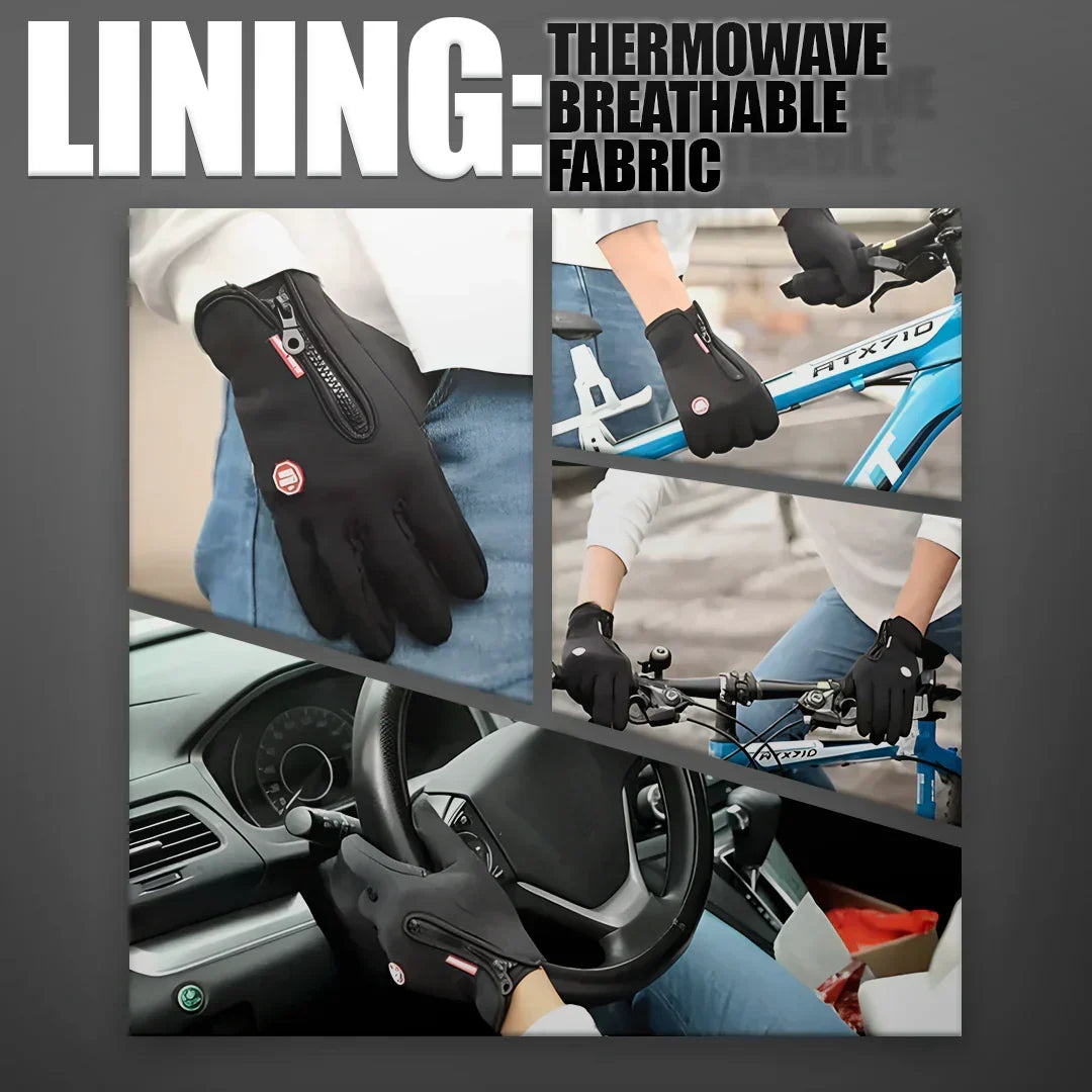 Winter Gloves Insulated Waterproof Touchscreen & Anti-Slip Grip
