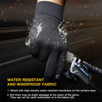 Winter Gloves Touchscreen & Non-Slip Fleece Lined