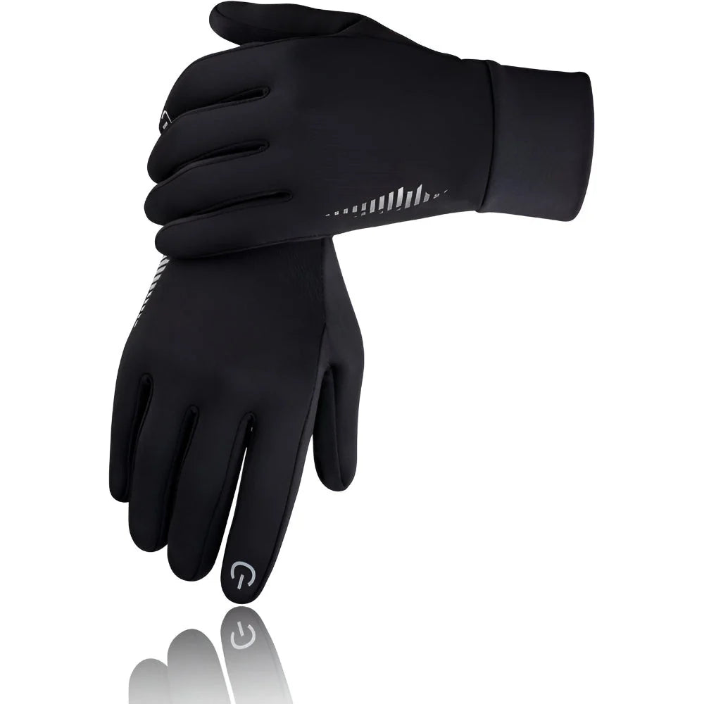 Winter Gloves Touchscreen & Non-Slip Fleece Lined
