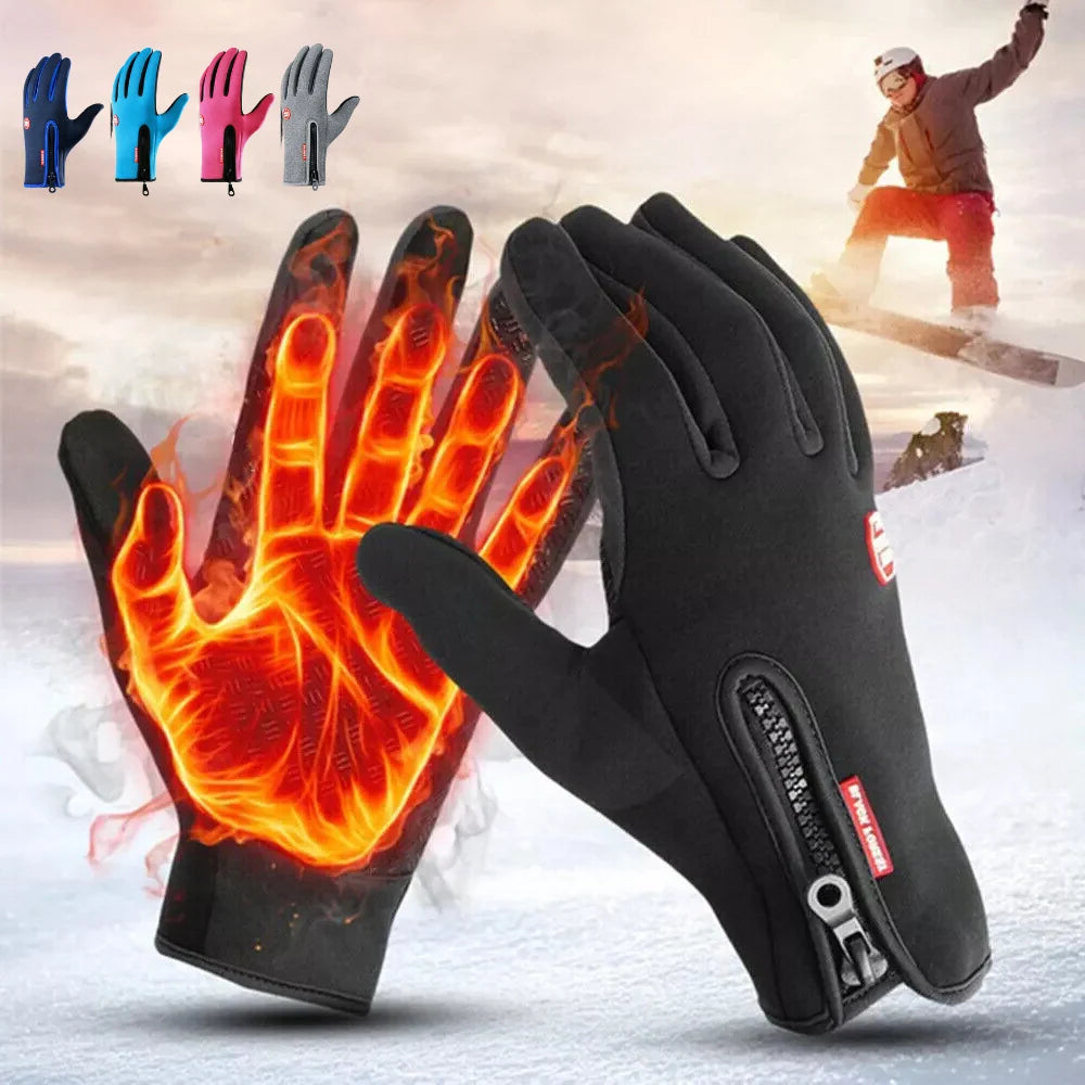Winter Gloves Touchscreen Waterproof & Windproof