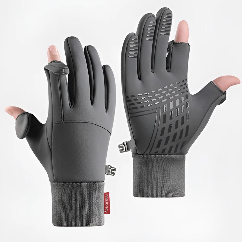 Winter Gloves Triple-Layer Insulated Touchscreen-Compatible Non-Slip Silicone Palm