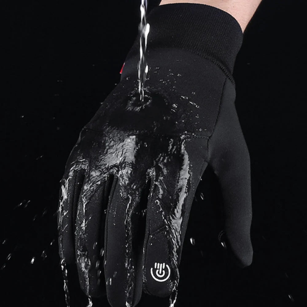 Winter Gloves Water-Resistant Fleece-Lined Touchscreen Tips