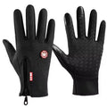 Winter Gloves Waterproof Fleece-Lined Touchscreen-Compatible