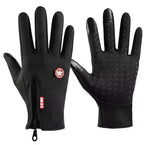 Winter Gloves Waterproof Fleece-Lined Touchscreen-Compatible