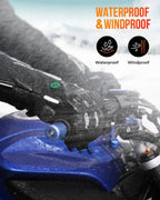 Winter Gloves Waterproof Thermal-Insulated Textured Grip