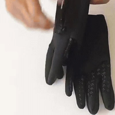 Winter Gloves Waterproof & Windproof Touchscreen Fleece Lined