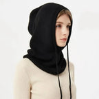 Winter Hat 100% Cashmere Lightweight Adjustable Drawstring