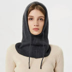 Winter Hat 100% Cashmere Lightweight Adjustable Drawstring