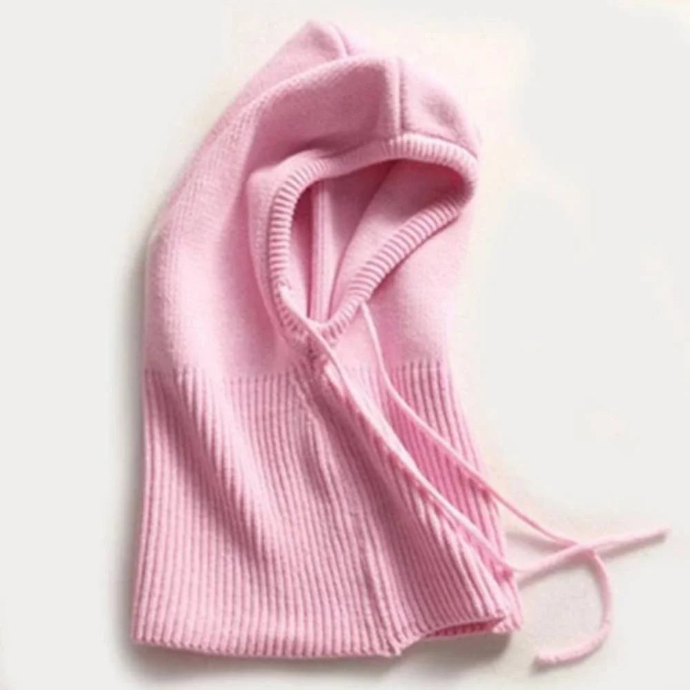 Winter Hat 100% Cashmere Lightweight Adjustable Drawstring